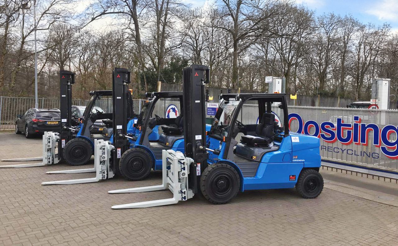 Oosting metaal recycling heftrucks